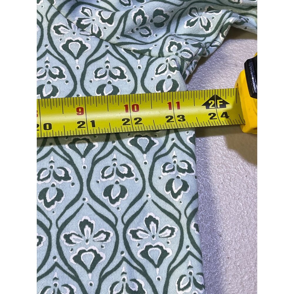 Style & Co Plus 3X Minty Turquoise Elbow Sleeve Tee Shirt 60% Cotton 40% Polyest - Picture 6 of 9